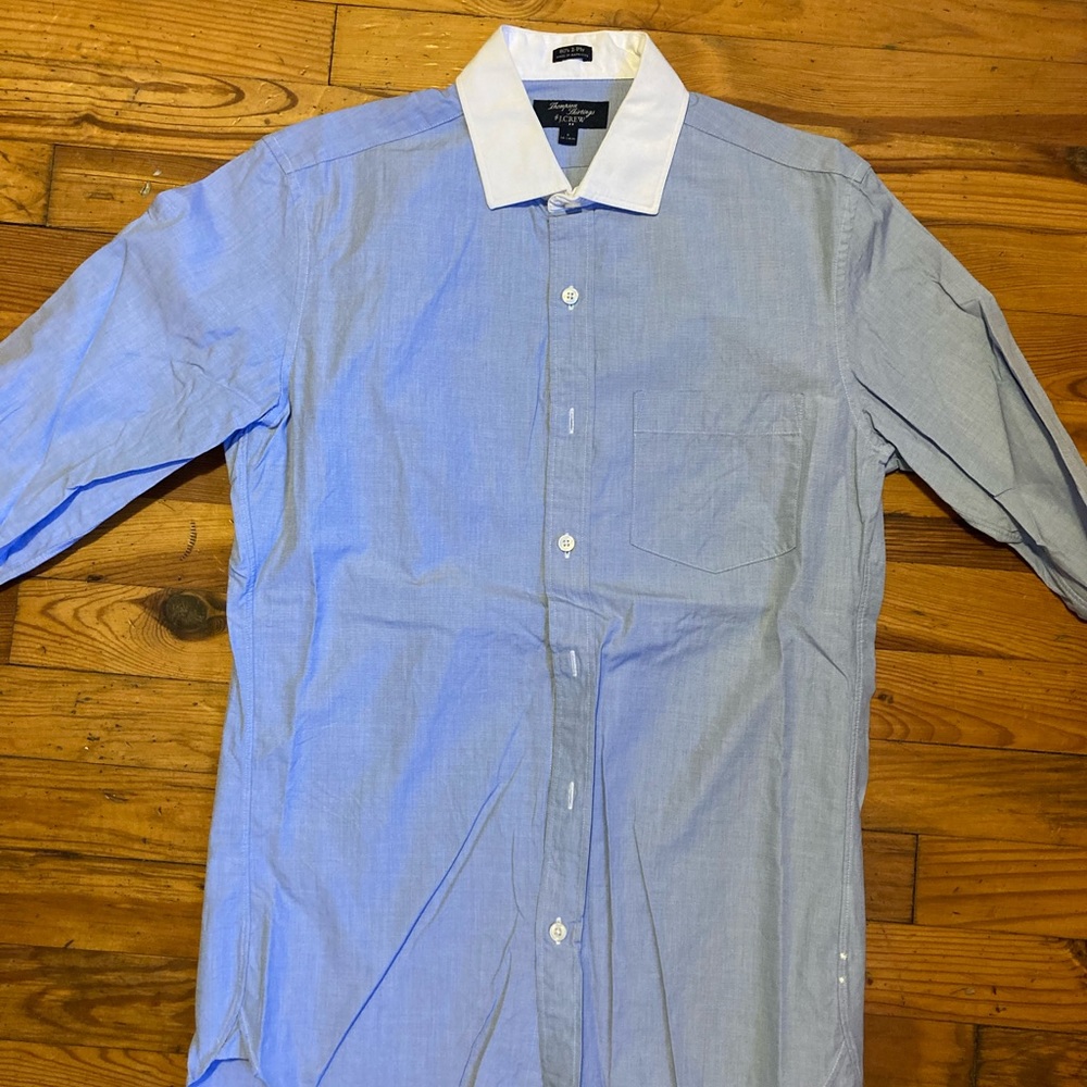 JCrew Dress Shirt w/White Collar